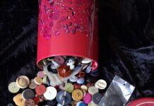 Button Tins and Cotton Reels – can you resist?